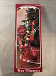 Mr. Christmas 10277 27.5" Tree Trimmer Elves Ladder Decoration, Red. Fixed Price $24.99.