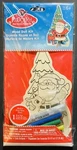 Rudolph The Red Nosed Reindeer Ready Paint Color Christmas Wood Doll Kit. Fixed Price $5.99.