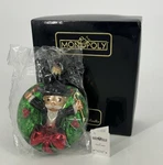 Chris Radko Rich Uncle Pennybags Holiday Wreath Ornament With Tag & Box Monopoly. Fixed Price $49.99.