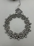 Raz Imports Sparkling Silver Wreath Ornament 6 New. Fixed Price $10.99.