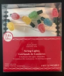 Ashland String Lights Indoor Use 12 Multicolor Led Set Sugarplum Gumdrop. Fixed Price $14.95.