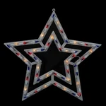 Northlight 17" Red, White And Blue Patriotic Star Window Silhouette Decor. Fixed Price $23.93.