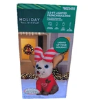 Holiday Living 3.5-FT Lighted French Bulldog Christmas Inflatable Led Lights New. Fixed Price $33.50.