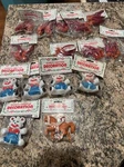 Lot Of (15) Vintage Mccrory Novelty Christmas Decorations/ornaments.. Fixed Price $29.99.
