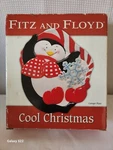 2005 Fitz And Floyd Cool Christmas Canape Plate. Fixed Price $29.99.