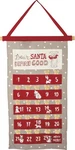 Advent Calendar Christmas Countdown Cloth Wall Hanging Dogs Santa Define Good. Fixed Price $13.59.