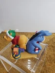 Disney Hallmark Winnie The Pooh Look Out Eeyore With Candy Cane Sled Ornament. Fixed Price $14.00.