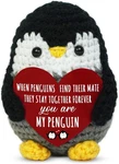 Oassie Christmas Anniversary Romantic Gifts For Women Black Love Penguin. Fixed Price $17.27.