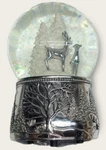 Reed And Barton North Pole Bound Christmas Snowglobe 867074 Open Box.. Fixed Price $59.99.