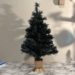 Time Prelit Led Fiber Optic Spruce Artificial Christmas Tree, 32'',. Fixed Price $24.99.