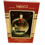 Enesco Christmas Cookin Ornament - Adorable Mice Vintage 1989 3RD Cozy Cup. Fixed Price $15.00.