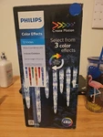 Philips 12CT Chromabright App Controlled Molded Icicle With Rgb Led's,. Fixed Price $29.25.