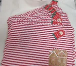 Quilted Placemats-have Holly Dolly Christmas- PARTON-13" X 18" Dg. Fixed Price $40.00.