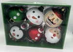 Cg Hunter Holiday 6 Piece Shatter Resistant 4" Christmas Ornaments Boxed. Fixed Price $12.99.