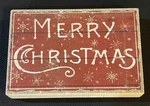 Primitives By Kathy Merry Christmas Wall Decor. Fixed Price $18.95.