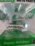 M2 Machines Oreilly Exclusive 2025 Ornament - 1971 Chevy Van (green/white) Deco. Fixed Price $21.00.