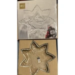 Mikasa Angel Music Star Crystal Serving Platter 13" Christmas Holiday Party New. Fixed Price $12.99.