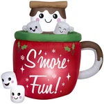 S'mores Spa Mug Christmas Inflatable 4.5FT Led Blow-up Yard Multicolor Holiday. Fixed Price $99.98.