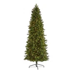 Nearly Natural 9FT Slim West Virginia Mountain Pine Christmas Tree W/ 600 Lights. Fixed Price $352.99.