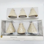 Set Of 6 Ceramic Bell Ornaments - Threshold Designed With Studio Mcgee. Fixed Price $26.99.