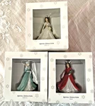 3 Royal Doulton Away In Manger Orn White Christmas/deck The Halls/silver Bells. Fixed Price $59.99.