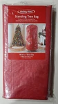 Holiday Home Red Standing Christmas Tree Bag, 90 Long X 56 Diameter, New. Fixed Price $16.00.