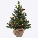 Meetyamor Mini Christmas Tree, 24" Pe Prelit Small 2FT, MYMT-104. Fixed Price $50.29.