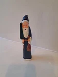 Vintage Wood Carved Folk Art Santa Hand Painted Christmas Figurine Primitives. Fixed Price $9.99.