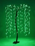 5.5 Ft Willow Tree 200 Green Led Lights Indoor Outdoor Garden Patio Porch Decor. Fixed Price $89.99.