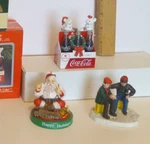 3 Coca-cola Brand Christmas Ornaments. Great Condition With Boxes.. Fixed Price $12.00.
