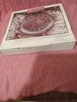 Celebrations The Night Before Christmas Holiday Crystal Decoration Plate 7IN. Fixed Price $25.00.