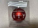 Tree Buddees Wine Corkscrew Holiday Workout Glass Christmas Ornament Bulb. Fixed Price $15.99.