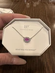 Bomb Party 'a Night Paris' RBP5853 Lc Purple Fluorite Gen Quartz Sterling. Fixed Price $40.00.