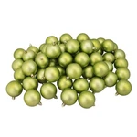 Northlight 60CT Matte Green Kiwi Shatterproof Christmas Ball Ornaments 2.5". Fixed Price $31.49.
