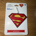 2025 Hallmark Walmart Exclusive Superman Crest Metal Ornament Decoupage. Fixed Price $8.49.