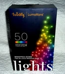 Twinkly Lumations 50 Rgb Controlled Mappable Lights 16.3 Ft Wrapped Dome. Fixed Price $49.99.