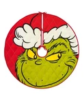 Hallmark Dr. Seuss's Grinch 40" Christmas Tree Skirt. Fixed Price $30.00.
