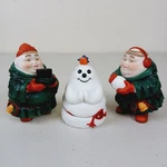 Department 56 Merry Makers Seymour Seigfried & Snowman Christmas Figurine New. Fixed Price $27.95.