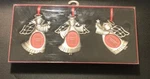 St. Nicholas Square Ornament Picture Frames Set Of 3 Angels Nib. Fixed Price $14.99.