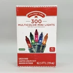 Holiday Time 300 Count Multi-color Christmas Lights 62.5 Ft Indoor Outdoor. Fixed Price $30.00.