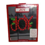 Impact Innovations Joy Window Decoration 17" With 43 Lights - W/ Original Box. Fixed Price $18.00.