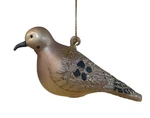 Cobane Studio Mourning Dove Blown Glass Ornament. Fixed Price $17.99.