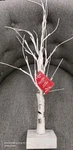 Martha Stewart 24" Led Light Up White Birch Tree Valentine's Easter New. Fixed Price $48.95.