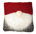 Gnome Ganz Midwest Christmas Holiday Cor Throw Pillow 17 X 6 3/8 Inches. Fixed Price $14.00.