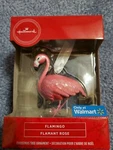 Hallmark Pink Flamingo Walmart Exclusive Christmas Ornament 02. Fixed Price $16.00.