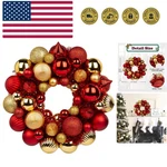 Christmas Ball 13" Xmas Wreaths Ornaments Glitter Thicken Shatterproof.... Fixed Price $67.99.