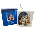Roman "star Light, Snow Bright" Nativity Christmas Ornament W/box Three Kings. Fixed Price $10.95.