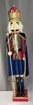 Jumbo 42 Wooden Hand Painted King Nutcracker Christmas Decor. Fixed Price $129.99.