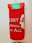 Kurt Adler Red And White Merry Christmas To All" 52" Tree Skirt New. Fixed Price $19.99.