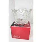 Vtg Mikasa Candle Holder Crystal Clear Glass Christmas Story 3 1/4 Excellent. Fixed Price $25.47.